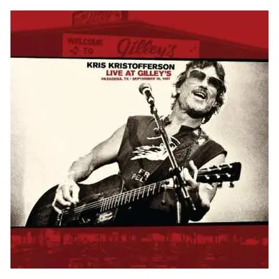 LP Kris Kristofferson: Live At Gilley's CLR