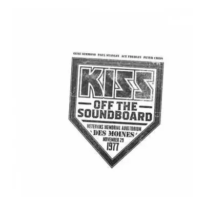 CD Kiss: Off The Soundboard Veterans Memorial Auditorium Des Moines November 29 1977