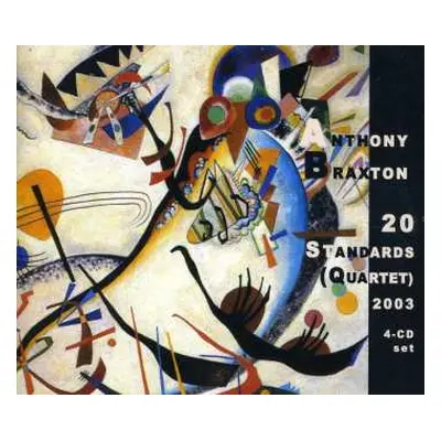 4CD Anthony Braxton: 20 Standards (Quartet) 2003 LTD