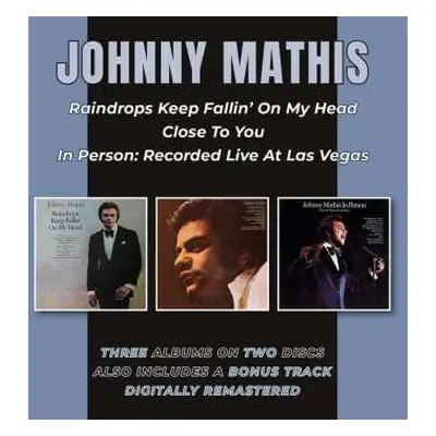 2CD Johnny Mathis: Three Albums On Two Discs