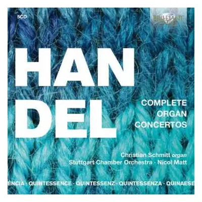 5CD Georg Friedrich Händel: Orgelkonzerte Nr.1-16