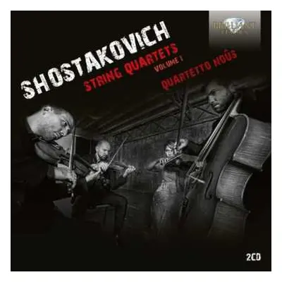 2CD Quartetto Nous: Shostakovich: String Quartets Vol. 1