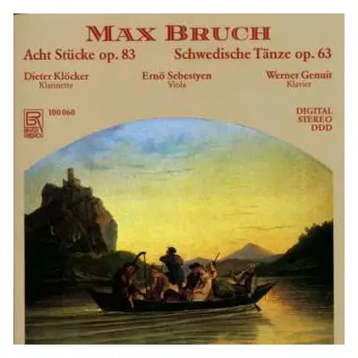 CD Max Bruch: Stücke Für Klarinette,viola,klavier Op.83 Nr.1-8