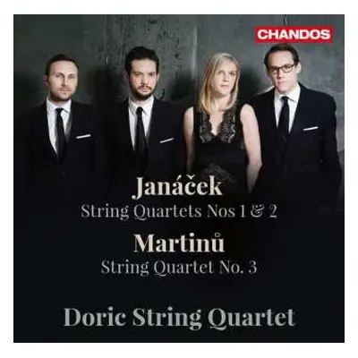 CD Doric String Quartet: Janáček String Quartet Nos 1 & 2; Martinu String Quartet No. 3