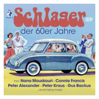 2CD Various: Schlager Der 60er Jahre