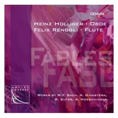 CD Alberto Ginastera: Heinz Holliger & Felix Renggli - Duette Für Oboe & Flöte