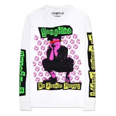 Yungblud Unisex Long Sleeve T-shirt: Punker (back & Sleeve Print) (large) L