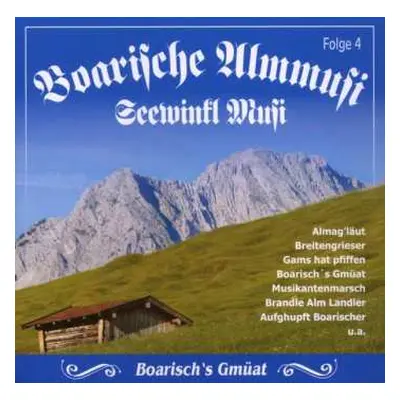 CD Boarische Almmusi: Boarisch's Gmüat