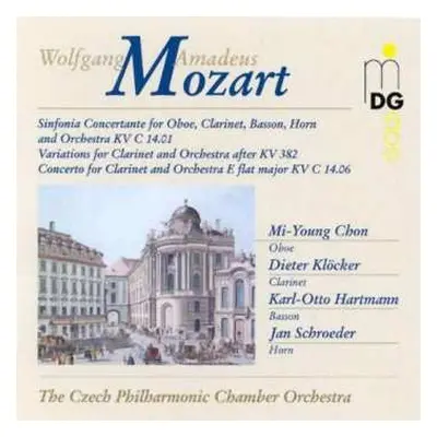 CD Wolfgang Amadeus Mozart: Sinfonia Concertante For Oboe, Clarinet, Basson, Horn and Orchestra 