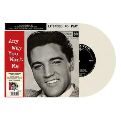 SP Elvis Presley: Any Way You Want Me (south Africa) (limited Edition) (milky Clear Vinyl)