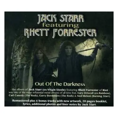 CD Jack Starr: Out Of The Darkness