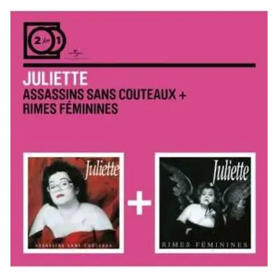 2CD/Box Set Juliette: Rimes Féminines + Assassins Sans Couteaux