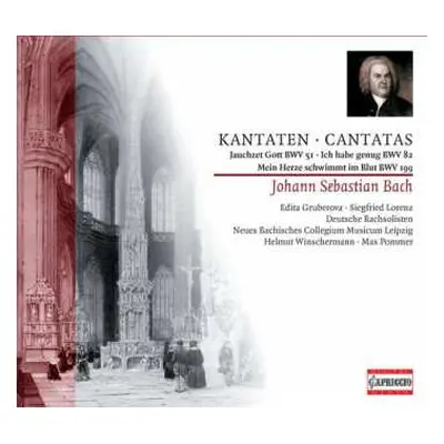 CD Johann Sebastian Bach: Kantaten = Cantatas (Jauchzet Gott BWV 51 / Ich Habe Genug BWV 82 / Me