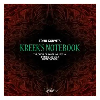 CD Tonu Korvits: Kreegi Vihik / Kreek's Notebook