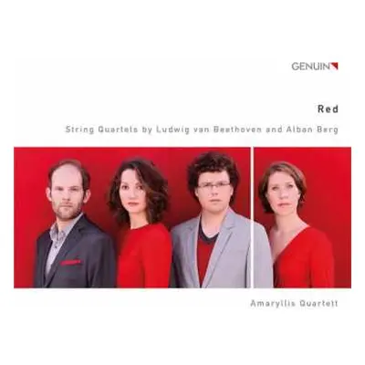 CD Ludwig van Beethoven: Red: String Quartets By Ludwig Van Beethoven And Alban Berg