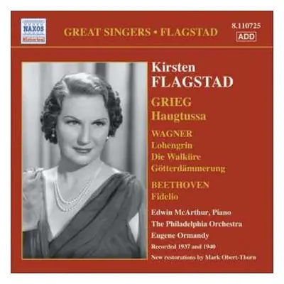 CD Edvard Grieg: Kirsten Flagstad Singt Arien & Lieder