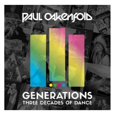 3CD Paul Oakenfold: Generations - Three Decades Of Dance