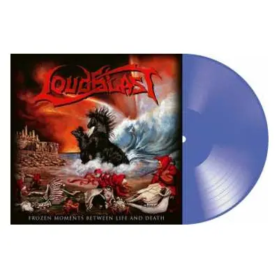 LP Loudblast: Frozen Moments Between Life & Death (blue Vinyl)