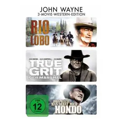 3DVD Various: John Wayne: 3-movie-western-edition