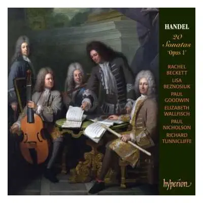 3CD Georg Friedrich Händel: 20 Sonaten Op.1