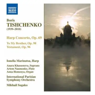 CD Boris Tishchenko: Complete Works For Harp