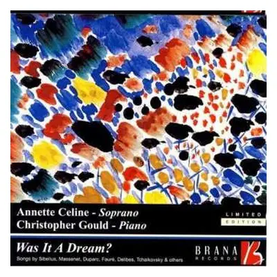 CD Jean Sibelius: Annette Celine - Was It A Dream