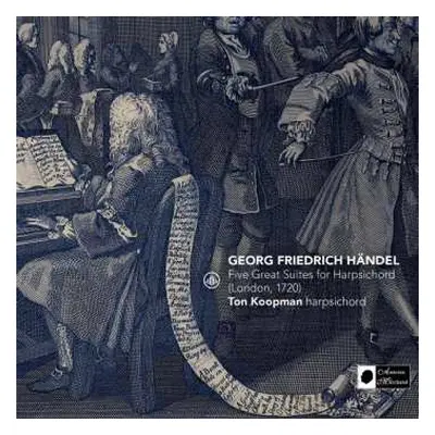 CD Georg Friedrich Händel: Cembalosuiten (1720) Nr.2,3,5,7,8 (hwv 427,428,430,432,433)