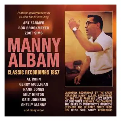 2CD Manny Albam: Classic Recordings 1957