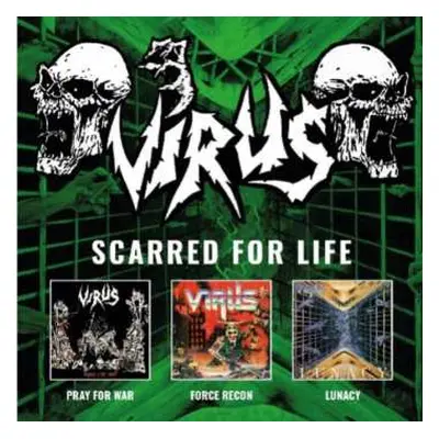 3CD/Box Set Virus: Scarred For Life LTD