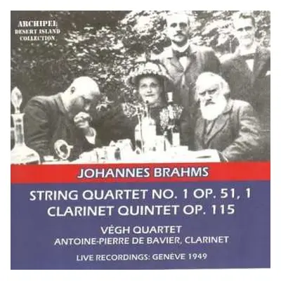 CD Johannes Brahms: Streichquartett Nr.1