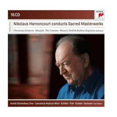 16CD Johann Sebastian Bach: Nikolaus Harnoncourt Conducts Sacred Masterworks