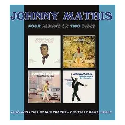 2CD Johnny Mathis: Up, Up And Away / Love Is Blue / Those Were The Days / Sings The Music Of Ber