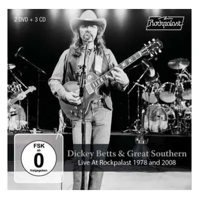 3CD/2DVD The Dickey Betts Band: Live At Rockpalast 1978 And 2008