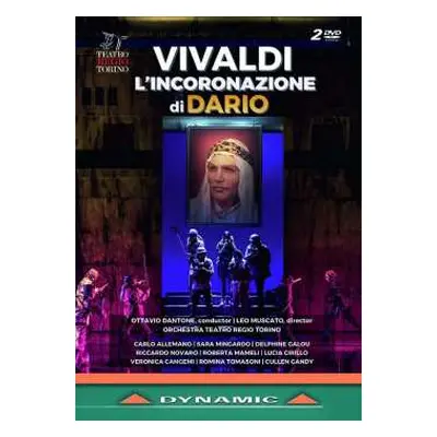 2DVD Antonio Vivaldi: L'incoronazione Di Dario - Oper Rv 719