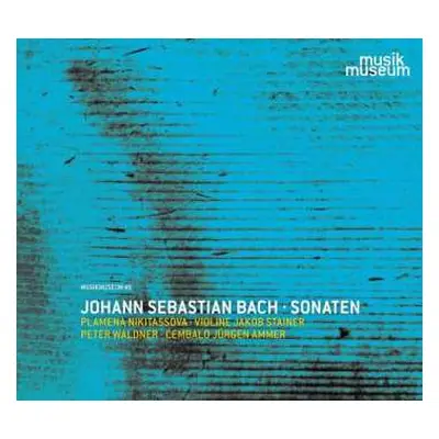 CD Johann Sebastian Bach: Sonaten Für Violine & Cembalo Bwv 1016,1017,1019