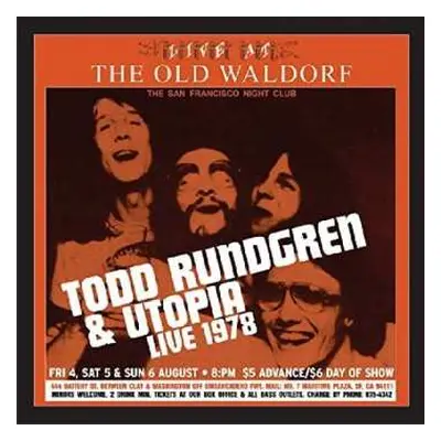 2LP Utopia: Live At The Old Waldorf LTD | CLR