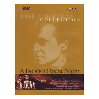 DVD Giuseppe Verdi: Jose Carreras Collection "a Bolshoi Opera Night"