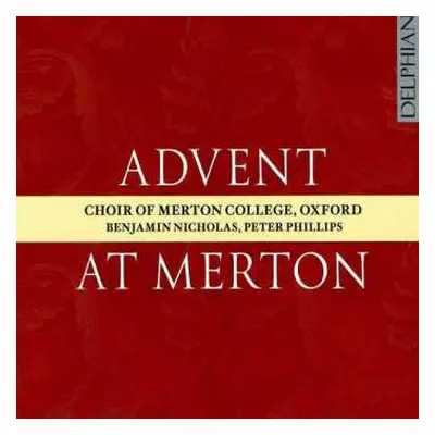 CD Peter Phillips: Advent At Merton