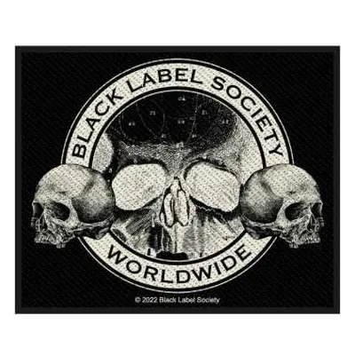 Black Label Society Standard Patch: Skulls (loose)