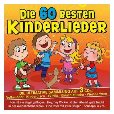 3CD Familie Sonntag: Die 60 Besten Kinderlieder