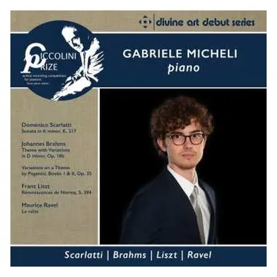 CD Domenico Scarlatti: Gabriele Micheli - Scarlatti / Brahms / Liszt / Ravel