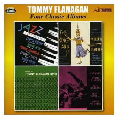 CD Tommy Flanagan Trio: Four Classic Albums: Jazz It's Magic / The King And I / Trio Overseas / 