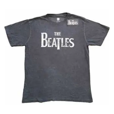 Tričko Drop T Logo The Beatles S