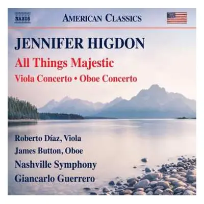 CD Giancarlo Guerrero: All Things Majestic - Viola Concerto - Oboe Concerto