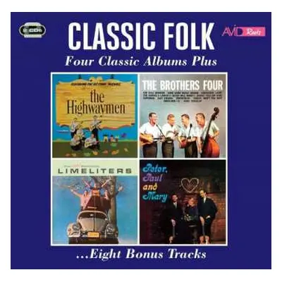 2CD Various: Classic Folk - Four Classic Albums Plus