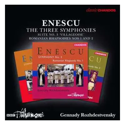 3CD Gennadi Rozhdestvensky: The Three Symphonies