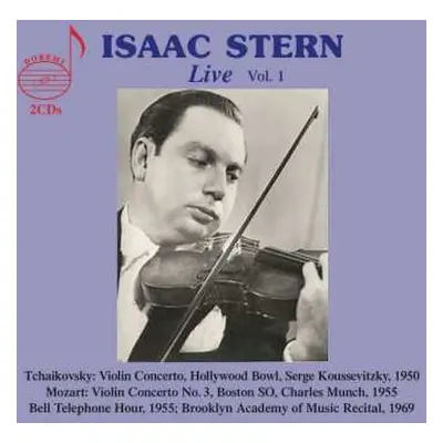 2CD Isaac Stern: Live Vol.1