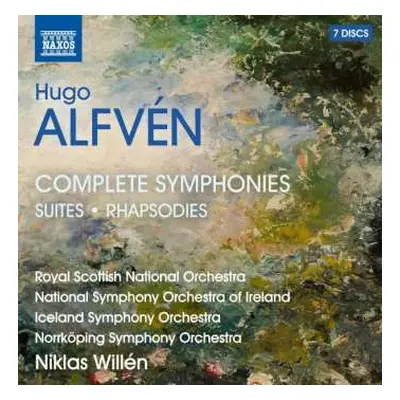 7CD Hugo Alfvén: Sämtliche Symphonien,suiten,rhapsodien