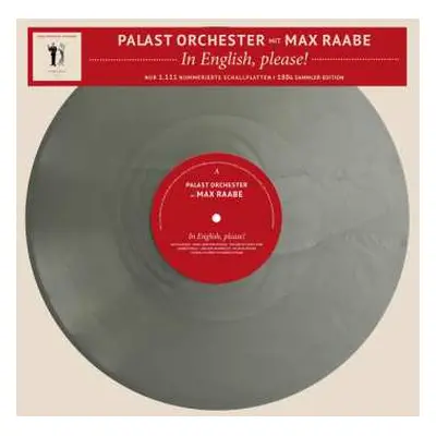 LP Palast Orchester Mit Seinem Sänger Max Raabe: In English, Please! (180g) (limited Numbered Ed