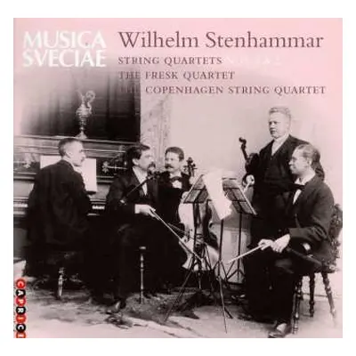 CD Wilhelm Stenhammar: Streichquartette Nr.1 & 2